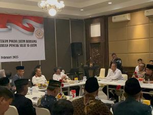 Pesilat se-Jatim Kumpul di Surabaya, Bentuk Patroli Siber Bareng PolisI Pesilat se-Jatim Kumpul di Surabaya, Bentuk Patroli Siber Bareng PolisI