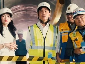 Bareng Istri, Gibran Cek Proyek Terowongan Samarinda