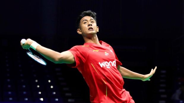 Alwi Farhan saat tampil di perempat final BAMTC 2025. (Arsip PBSI)