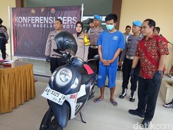 Ini Tampang Penipu Ngaku Polisi Rampas 11 HP Pelajar di Magelang