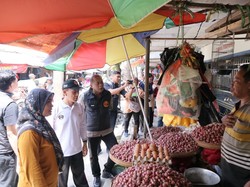 Jelang Ramadan, Polisi Cek Ketersediaan Bahan Pokok di Pasar Blitar
