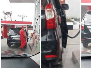Heboh Petugas SPBU di Lubuklinggau Layani Pengisian Pertalite ke Jeriken
