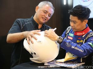 Bertemu Pembalap SuperGT GT300 Takuto Iguchi di IIMS 2025