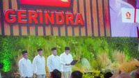 Bacakan Jati Diri Kader di HUT-17 Gerindra, Bobby: Tidak Pernah Saya Sangka