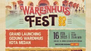 Warenhuis Medan Besok Diresmikan, Dresscode Model 90-an