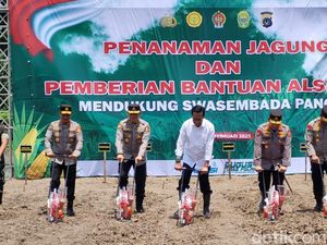 Kapolri-Sultan Jogja Manfaatkan Tanah Kas Desa Klaras Bantul untuk Lahan Jagung
