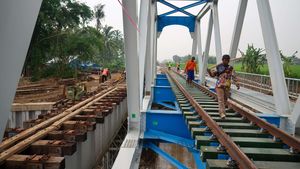 Jembatan KA Berusia 121 Tahun di Banyuwangi Diganti Baru