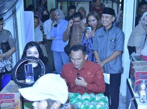 Lapak Kosong Pasar Gubah Palembang Dijadikan Pilot Project Digitalisasi