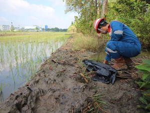 Protes Petani gegara Limbah Pengeboran Pertamina EP Bojonegoro Protes Petani gegara Limbah Pengeboran Pertamina EP Bojonegoro