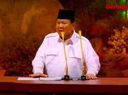 6 Poin Pidato Prabowo di HUT Ke-17 Gerindra