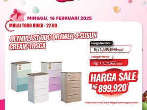 Laci 4 Susun di Transmart Full Day Sale Diskon Rp 600 Ribuan