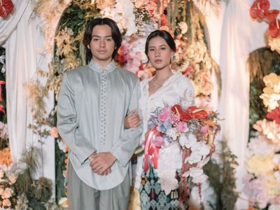 Foto: Inspirasi Kebaya Lamaran Shenina Cinnamon, Anggun Berkebaya Putih