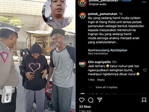 Ada-ada Saja! Ibu Hamil Ngidam Ingin Ditilang, Polisi Kabulkan Ada-ada Saja! Ibu Hamil Ngidam Ingin Ditilang, Polisi Kabulkan