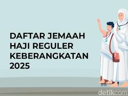 Daftar Nama Jemaah Haji Reguler Keberangkatan 2025