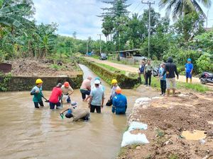 Aktivitas Tambang di Aliran Air Baku Lekopancing Hambat Suplai PDAM Makassar Aktivitas Tambang di Aliran Air Baku Lekopancing Hambat Suplai PDAM Makassar