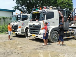6 Truk Trailer Vendor Pertamina EP Sukowati Bojonegoro Dihadang Warga