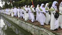 Warga Ciamis Gelar Tradisi Nyepuh untuk Sambut Ramadhan