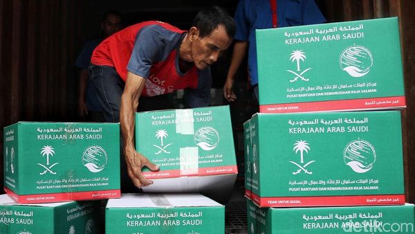 Arab Saudi Beri Bantuan Paket Pangan Ramadhan
