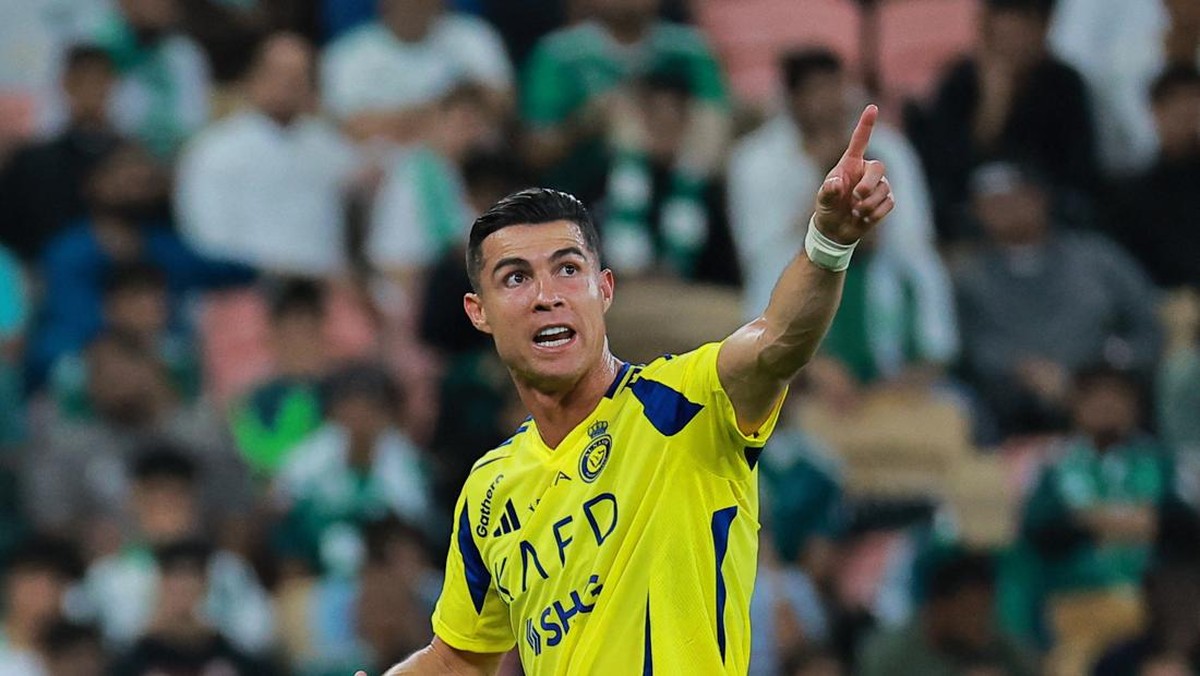 Cristiano Ronaldo bersama klub Arab Saudi, Al Nassr. (Foto: REUTERS/Stringer)