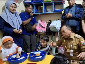 Makan Bergizi Gratis di Jambi Dimulai, Sasar 6.276 Pelajar TK dan SD