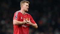 Matthijs de Ligt di posisi ketiga. Sebelum jadi beknya MU sejak tahun 2024, De Ligt pernah dibeli Juventus dari Ajax di tahun 2022 seharga 85 juta Euro atau setara Rp 1,62 triliun (Catherine Ivill - AMA/Getty Images)