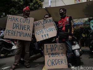 1.000 Ojol Mau Demo Hari Ini, Bawa 3 Tuntutan 1.000 Ojol Mau Demo Hari Ini, Bawa 3 Tuntutan