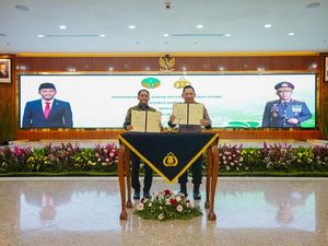 Kapolri: Perlu Sinergi Penegakan Hukum Terkait Unsur Kesengajaan Karhutla