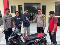 Polisi Kembalikan Motor Curian yang Digondol Maling hingga ke Bangkalan