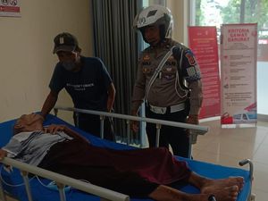 Keluarga Apresiasi Polantas Polresta Bogor yang Kawal Pasien Lawan Arah ke RS