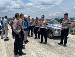 Dirlantas Polda Jateng Cek Kesiapan Jalur Mudik Lebaran di Tol Jogja-Solo