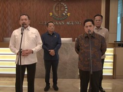 Jaksa Agung Titip Aset Sitaan Lahan 200 Ribu Hektare ke Erick Thohir