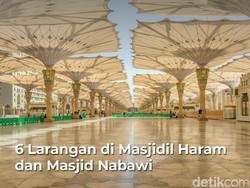 Larangan di Masjidil Haram dan Masjid Nabawi