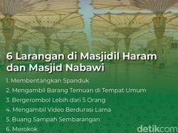 Jangan Lakukan Hal Ini di Masjidil Haram dan Masjid Nabawi