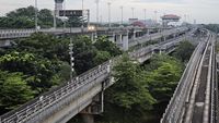 Skytrain Bandara Soetta Berhenti Beroperasi Sementara