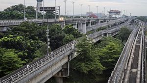 Skytrain Bandara Soetta Berhenti Beroperasi Sementara