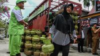 Potret Operasi Pasar Elpiji 3 Kg di Palangka Raya