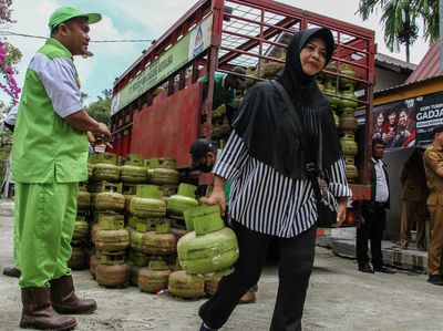 Potret Operasi Pasar Elpiji 3 Kg di Palangka Raya