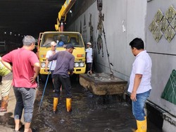 Tergenang Imbas Hujan, Underpass Kentungan Sleman Hanya Dibuka 1 Lajur