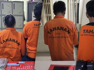 4 Pengedar Sabu di  Pangkalpinang Diringkus Polisi Selama Sepekan