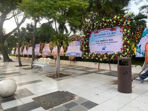 Eri Cahyadi Ingin Karangan Bunga Untuknya Diganti Santunan-Penghijauan