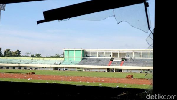 Potret Kerusakan Stadion Tuban Usai Laga Persela Vs Persijap