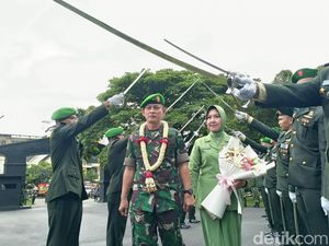 Mayjen Ujang Darwis Resmi Jadi Warga Baru Kodam II Sriwijaya