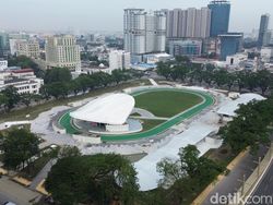 Lapangan Merdeka Medan yang Dirusak Usai Diresmikan