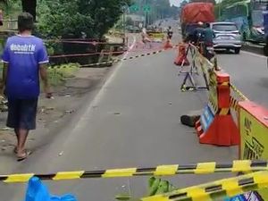 Hati-hati! Plengsengan Jalan Nasional Lawang Longsor Hati-hati! Plengsengan Jalan Nasional Lawang Longsor