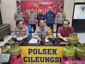 3 Pengoplos LPG Subsidi di Bogor Diringkus Polisi, 475 Tabung Disita