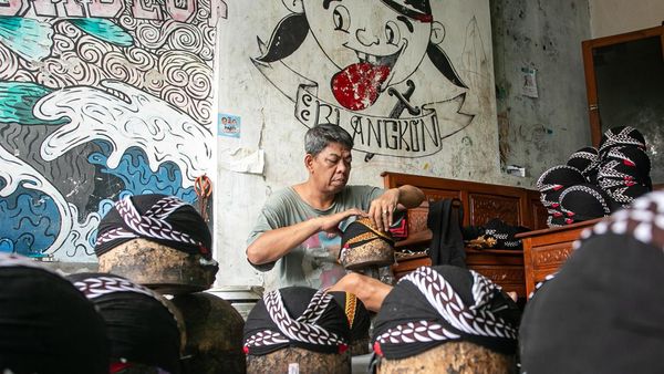 Potret Kampung Blangkon di Solo