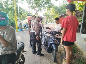 922 Motor di Bangkalan Terjaring Razia Selama Sepekan