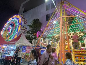 Ramainya Pasar Dugderan Semarang, Ada Wahana Permainan Pacu Adrenalin
