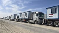 Truk Bantuan Siap Masuk Gaza, Angkut Rumah Sementara-Alat Berat