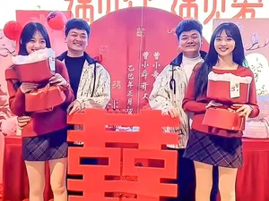 Dipercaya Bawa Keberuntungan, Viral 2 Pasang Adik Kakak Kembar Tunangan Bareng Dipercaya Bawa Keberuntungan, Viral 2 Pasang Adik Kakak Kembar Tunangan Bareng